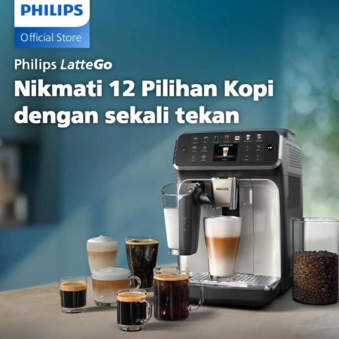 Promo PHILIPS EP4446/70 COFFEE MACHINE ESPRESSO FULLY AUTOMATIC EP4446 KOPI MAKER Diskon