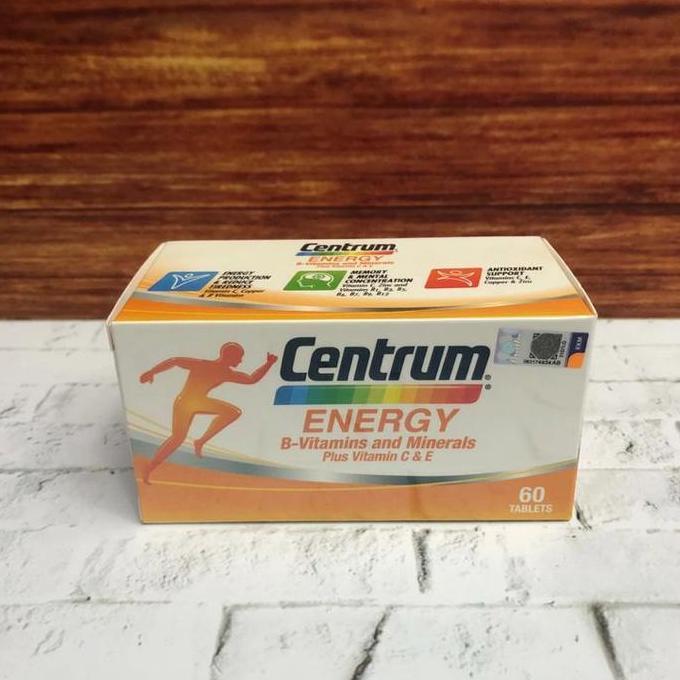 Centrum Energi B Plus Vitamin C & E 60s