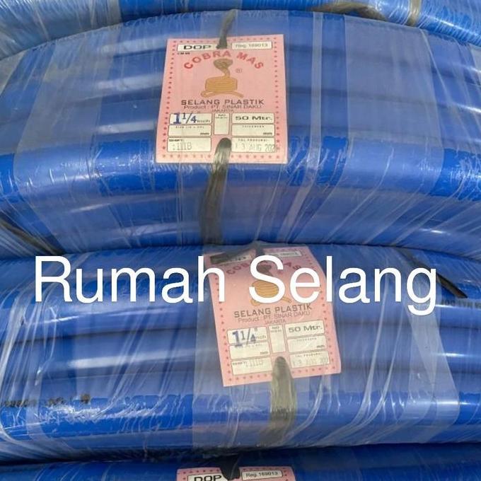 Selang Dop Cobra Mas 1 1/4 Inch Rollan / Selang Air 1 1/4 Inci Bagus