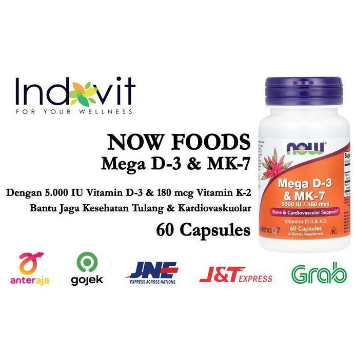 Now Mega D3 MK7 60 VegCap Now D3 5000 MK7 Now Mega D3 5000 Mk7 Ori USA