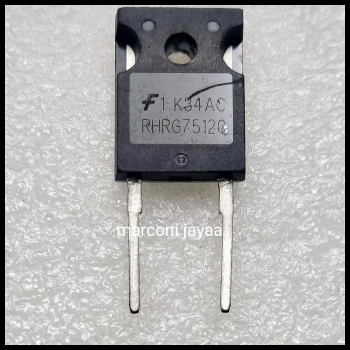 TERMURAH DIODA RHRG75120 TO 247 75A 1200V 2PIN