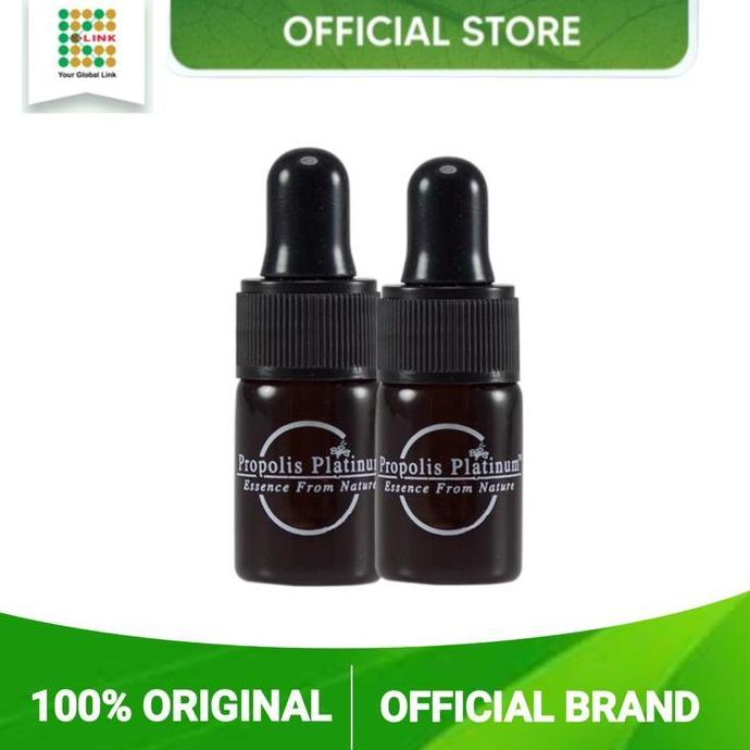 (PAKET HEMAT 2 BOTOL PROPOLIS PLATINUM) Propolis Platinum Original K Link.Propolis Platinum K Link.K