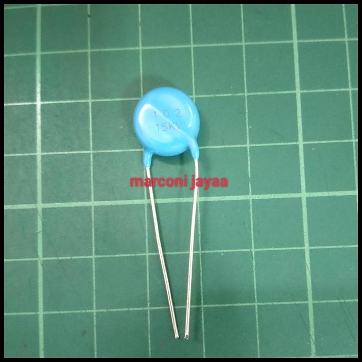 TERBARU KAPASITOR KERAMIK 102 15KV 12MM
