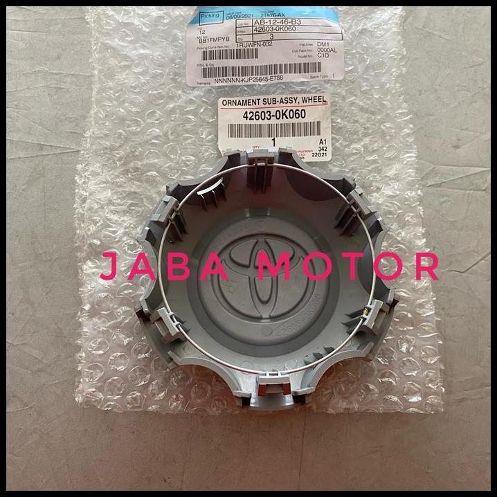 TERBARU TUTUP VELG-DOP RODA HILUX VIGO ORIGINAL 42603-0K060 
