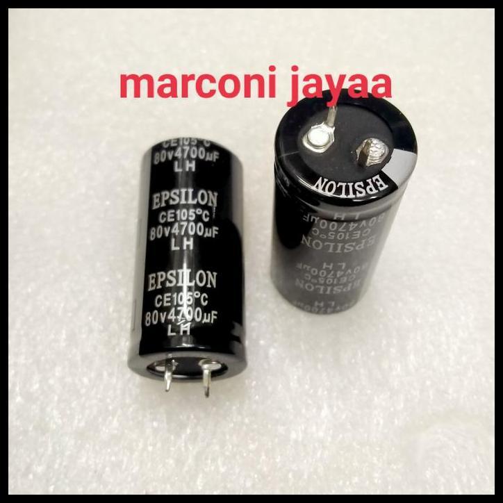 BEST DEAL KAPASITOR ELCO 4700UF 80VOLT EPSILON 50X25 