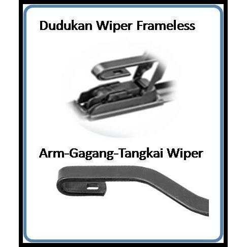 GRATIS ONGKIR SOFT WIPER KACA BELAKANG PEUGEOT 306 N3 N5 1994 1995 96 1997 1998 1999