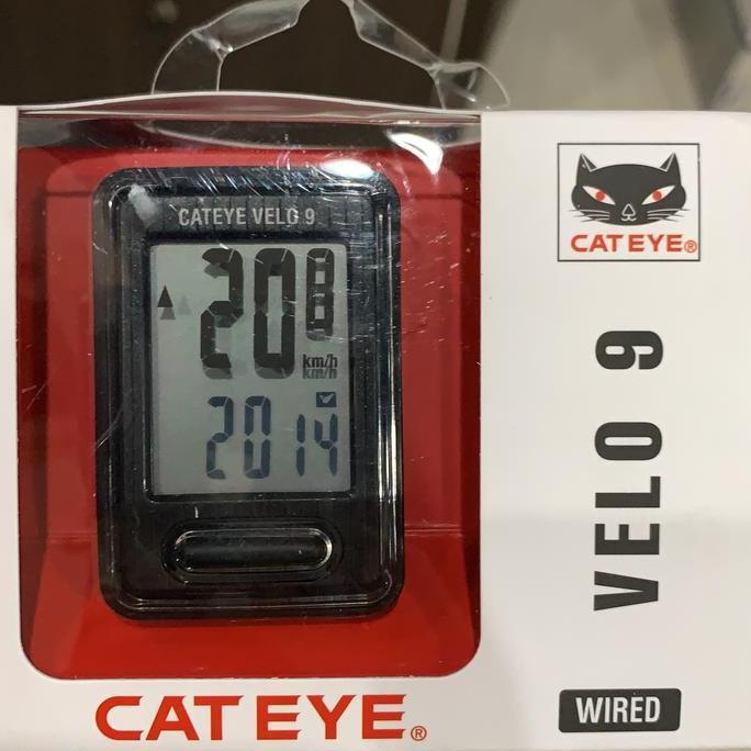 Speedometer Sepeda Cat Eye Velo 9