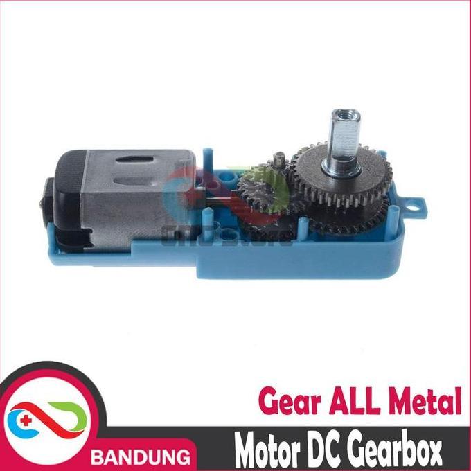 Bestone- MOTOR DC GEARBOX METAL GEAR TT MOTOR SINGLE SHAFT ALL METAL
