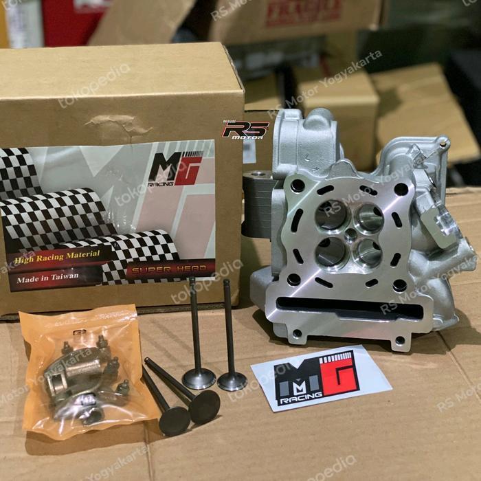 Cylinder Head Yamaha Jupiter Mx Vixion Lc 135 25/22 Cnc Porting Original Dan Terpercaya