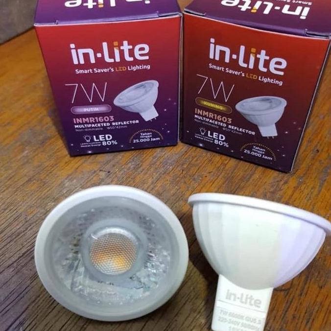 Bestone- Lampu LED SPOTLIGHT IN LITE MR16 Bohlam INLITE LED 7W 7 Watt MR16