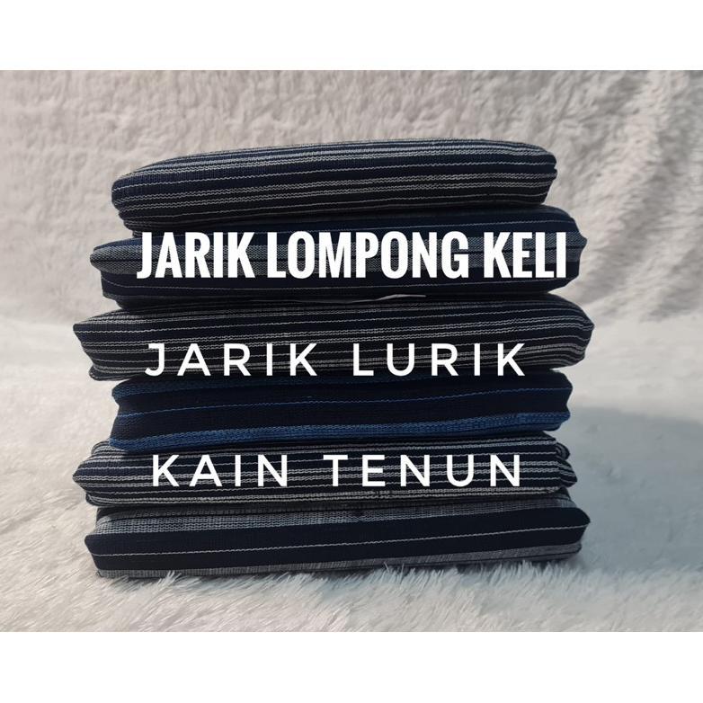 Bergaransi Selendang Lurik - Kain Tenun - Gendongan Kayu Rumput Jamu - Lompong Keli