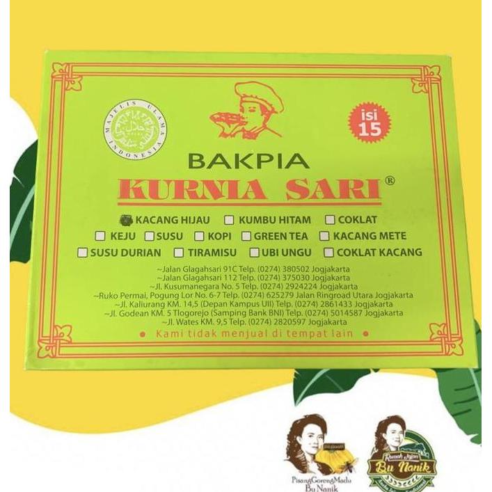 Bakpia Kurnia Sari asli Jogja