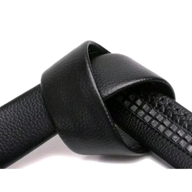 Terpopuler- Sabuk Ikat Pinggang Jumbo 150Cm Anti Gores Kulit Besi Pria Wanita