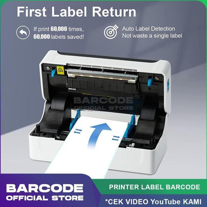 Terpopuler- Barcode Printer Codeshop Cb-160 / Cb160 Bt / Cb-160Bt Usb Thermal A6