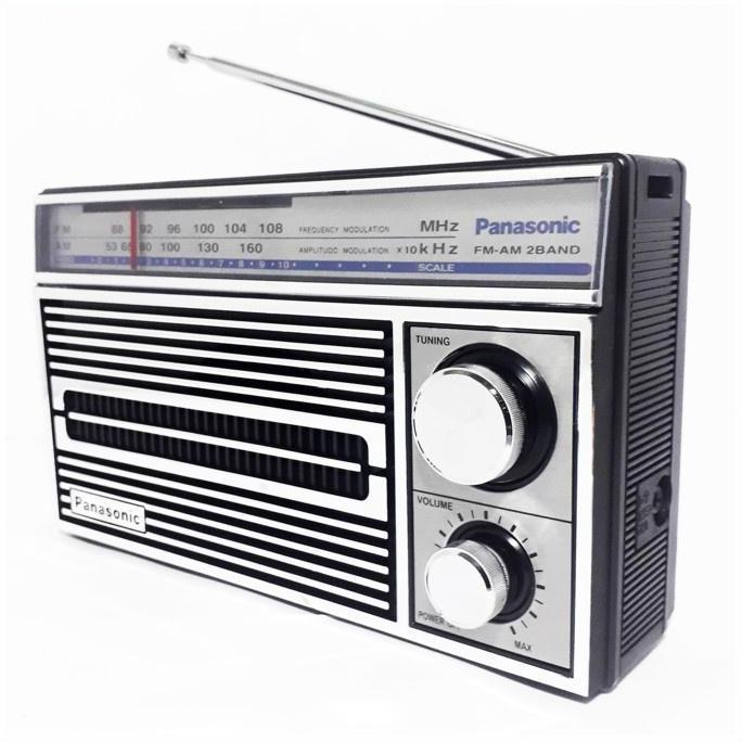 Bestone- Radio Portable Panasonic RF 5270 Model Jadul AM-FM Klasik ORIGINAL