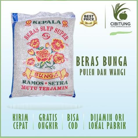 BERAS PUTIH 5KG / 10KG / 20KG / 25KG MURAH BERAS KEMBANG /BERAS BUNGA