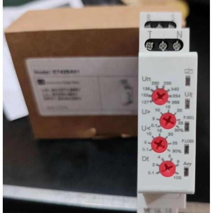Promo Phase Failure Relay, Phase Sequence Protector with LED Signaling Diskon