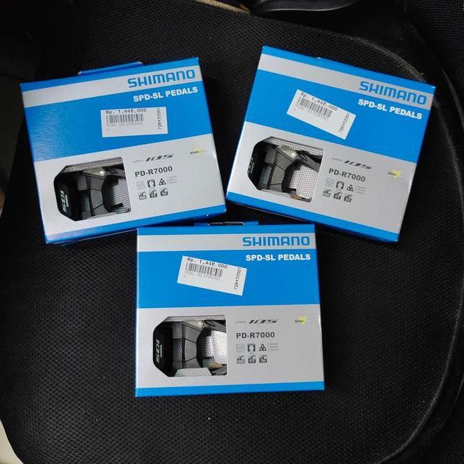 SPD-SL Pedals Shimano 105 PD-R7000 Pedal Cleat Shimano 105 R7000 Include Cleat Shimano Original With