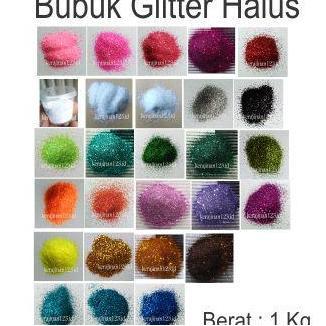 Gliter Bubuk Glitter Bubuk Halus 1 Kg Art Cat Kuku