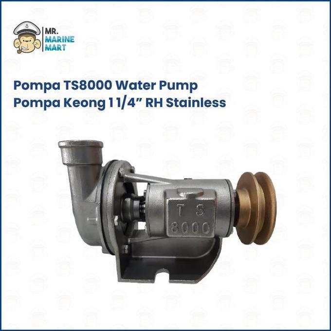 POMPA PC8000 WATERPUMP PC8000 1 1/4INCH RH POMPA KEONG STAINLESS STEEL