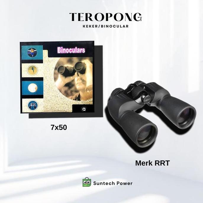 HARGA DISC - Teropong Jarak Jauh Binocular Keker 7x50 Merk RRT