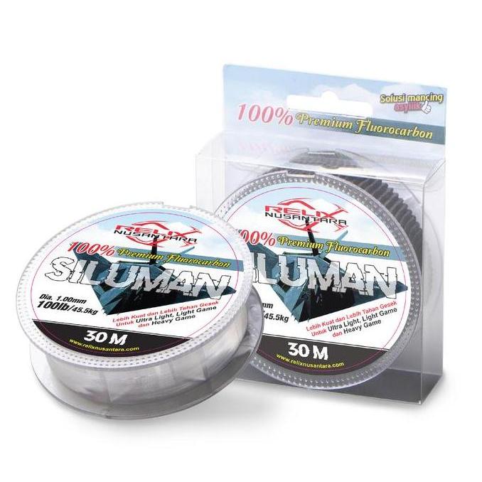 Relix Nusantara Senar Leader Siluman 100% Premium Fluorocarbon