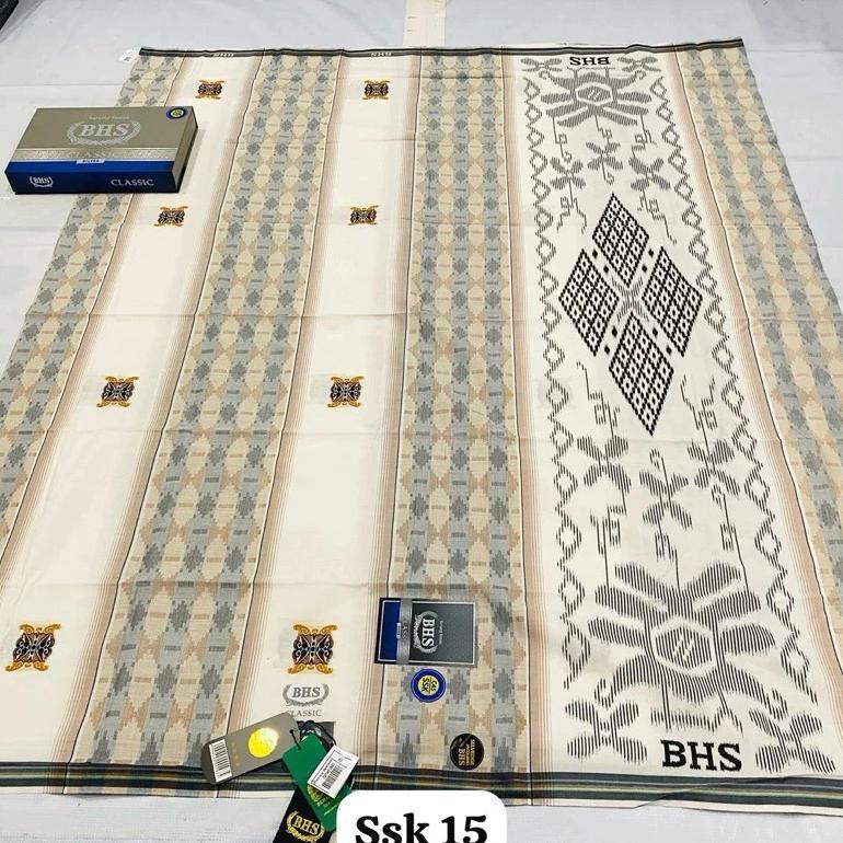ORIGINAL SARUNG BHS CLASSIC SKT & SSF GOLD TERBARU TERMURAH SONGKET KWLITAS NO 1 & SKT BRONZE & BHS 