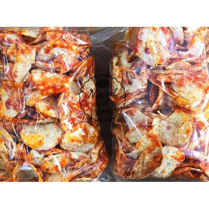 Wenakl- Opak Balado / Opak Singkong Pedas Manis / Opak Singkong Lengket