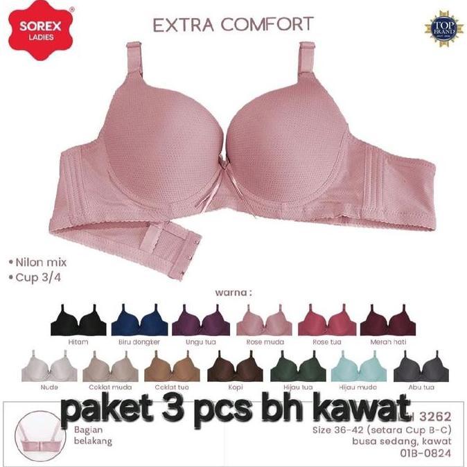 PAKET 2 PCS BH KAWAT SOREX 3262