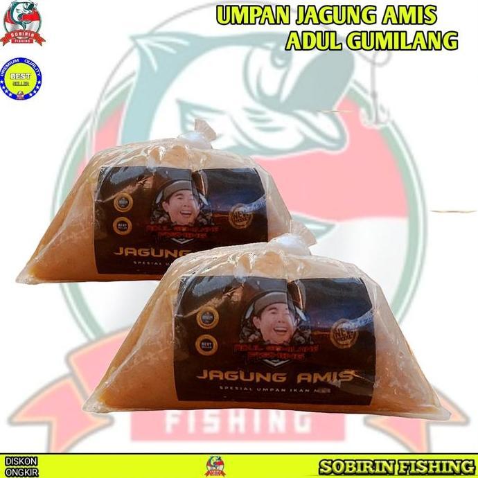 Codbisa- Umpan Adul Gumilang Fishing Jagung Amis Umpan Ikan Mas Lomba