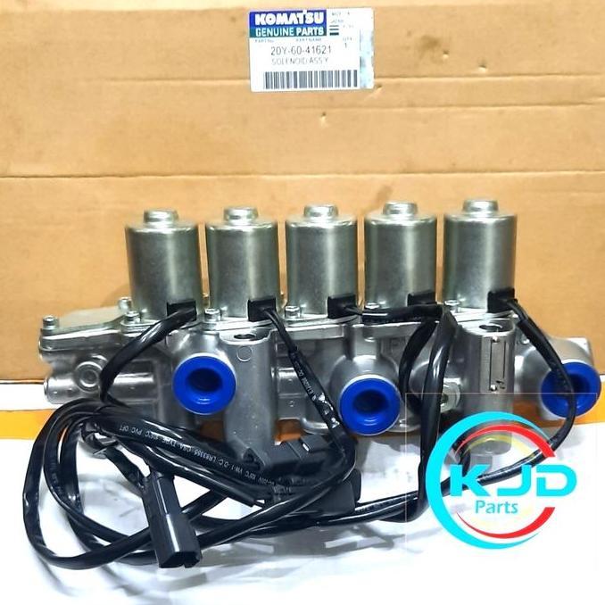 MORVENO Block Solenoid Assy Blok Selenoid Kom PC200-8, 20Y-60-41621 20Y6041621