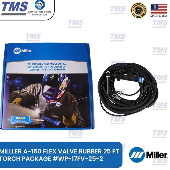 ZOLDYCK Stang Las Argon MILLER WeldCraf A-150 Valve Torch Pack #WP-17FV-25-2