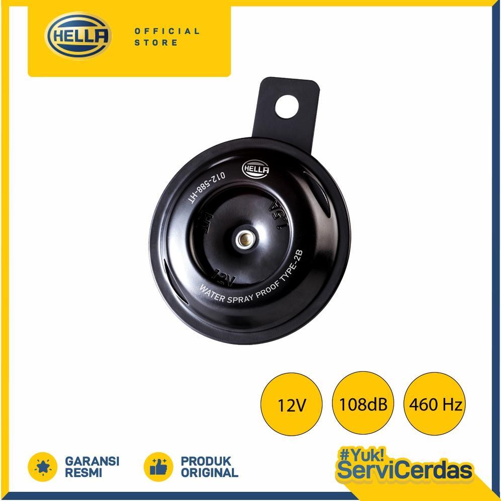 Disc Klakson Disc Hella Motorcycle Single Horn 12V 108 Db - Klakson Motor