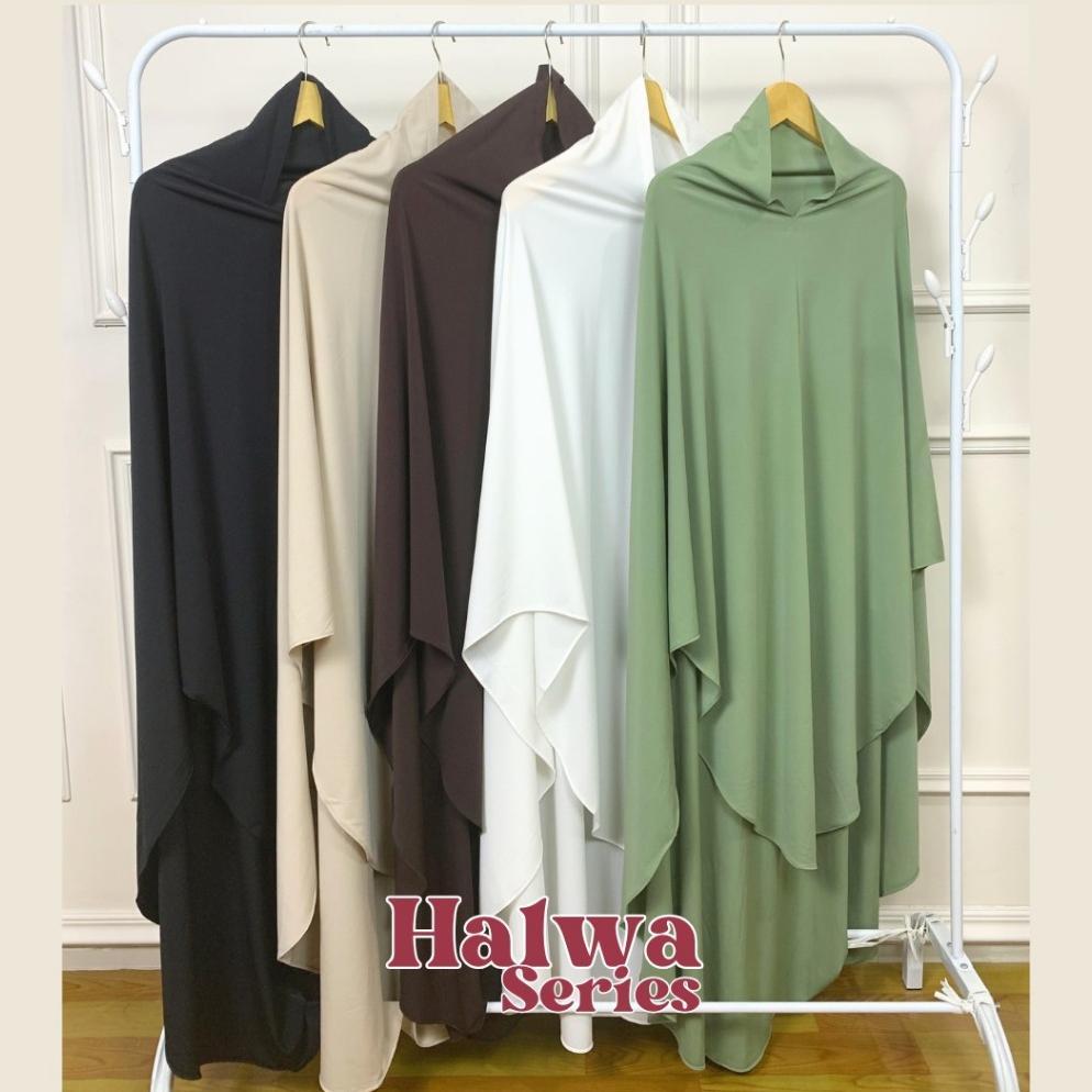 best deals imazan hijab syari jumbo jersey korea non pet khimar syari halwa series jilbab instan uku