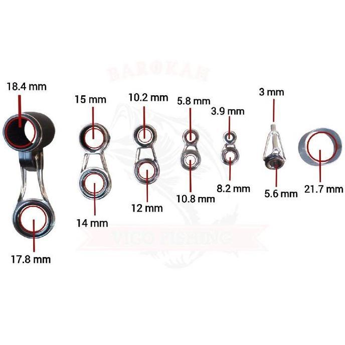 Ring Joran Surf Ukuran 390