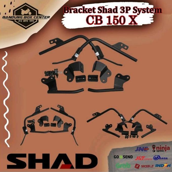 Bracket SideBox Breket Side Box Shad 3P System CB150X CB 150 X CB150 X