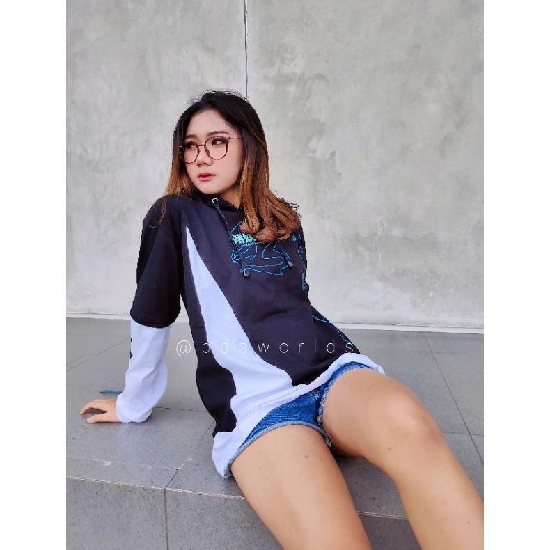 Grosir (Pds) Hoodie Jaket Xiao Genshin Impact Black Flame