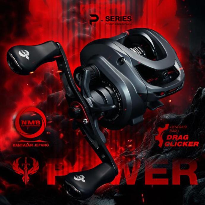 [Official] Seasir Black Arrow Joran Pancing 1 Set + Seasir Mercury Black Hitam Bc Casting Reel Panci