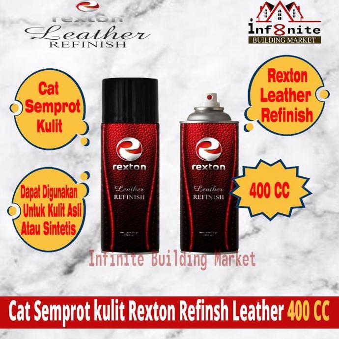 Cat Semprot Kulit Leather Rexton Refinish Cat Jok Kulit Mobil Sofa