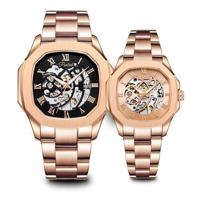 Jam Tangan Couple Parlent Gallant Steel & Gallant Femme Steel LUIS