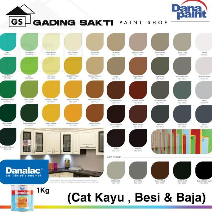 Danapaint Danalac Cat Kayu & Besi 1L