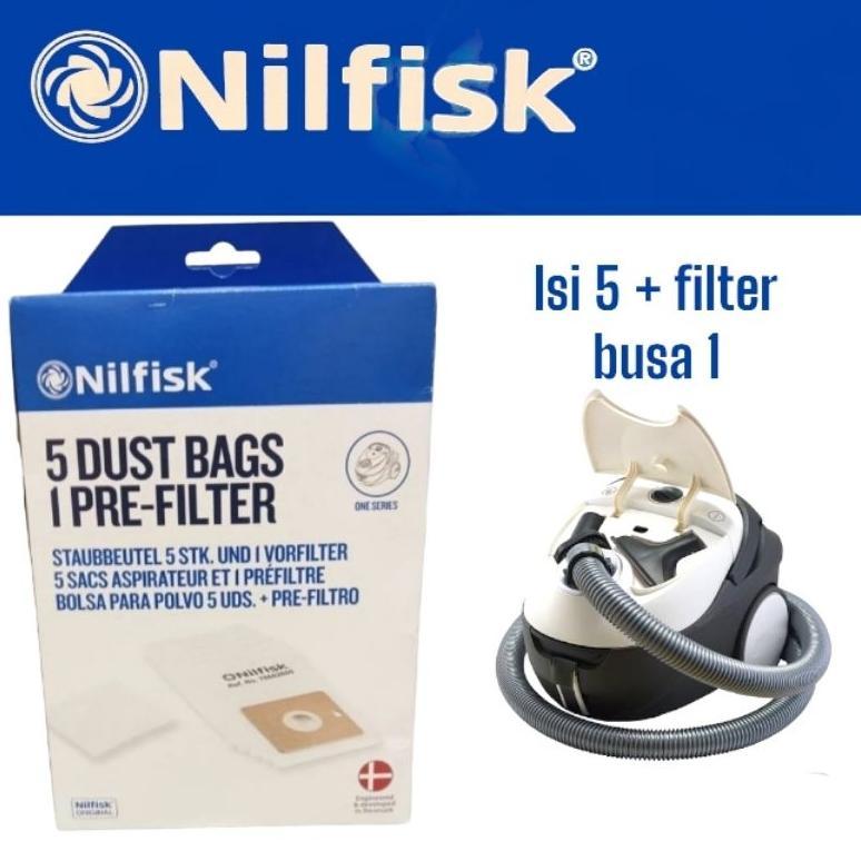 (NEW) - KANTONG DEBU NILFISK ONE . KANTONG DEBU NILFISK . DUST BAG NILFISK ONE . DUAT BAG NILFISK . 
