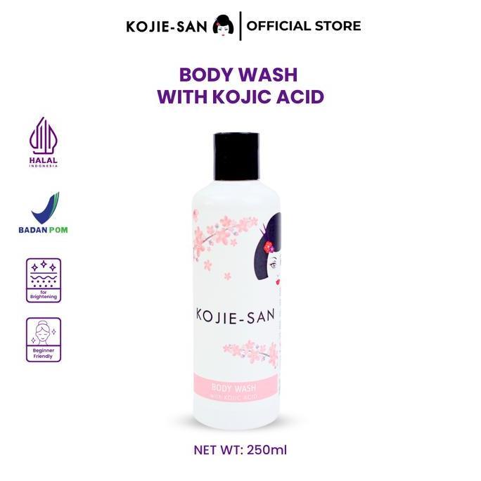 Yoiyouu- Kojie-San Body Wash 250Ml Soap Whitening Moisturizing With Kojic Acid Mencerahkan Kulit