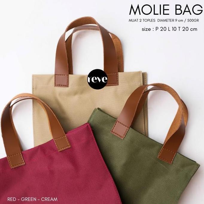 *****] MOLIE bag tas hampers goodie bag 20x10x20 tahan air event birthday kawinan idul fitri natal
