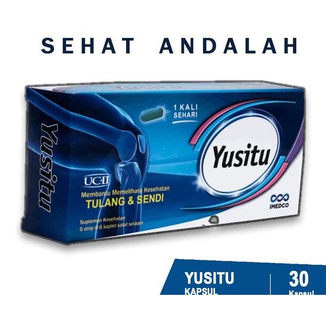 YUSITU (1 Box / 30 Kapsul) Obat Tulang dan Sendi Terbaik