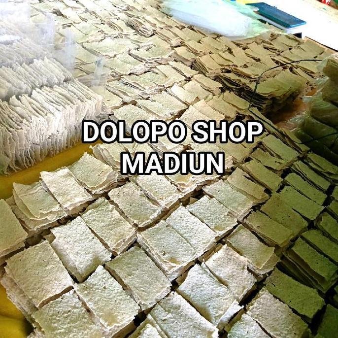 Kerupuk Puli 1Kg Atau Lempeng Khas Madiun Krupuk Gendar Mentah Kiloan Makanan Kerupuk Tradisional Gu