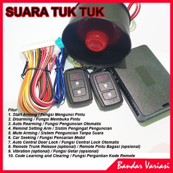 Alarm Mobil Remote Tombol Kunci Sliding Model Avanza Innova Original Dan Terpercaya