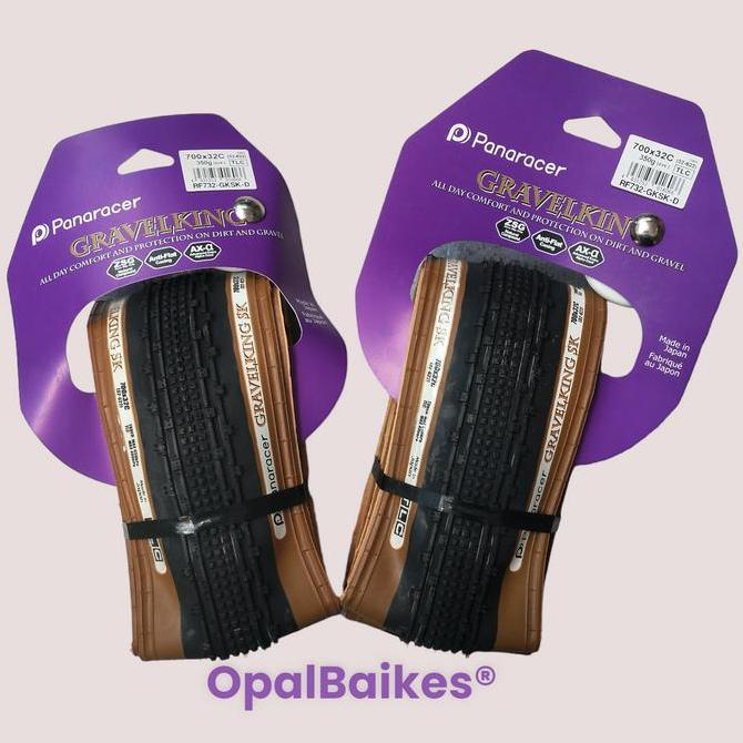 Panaracer Gravelking SK Tire (700x32) - Black/Brown