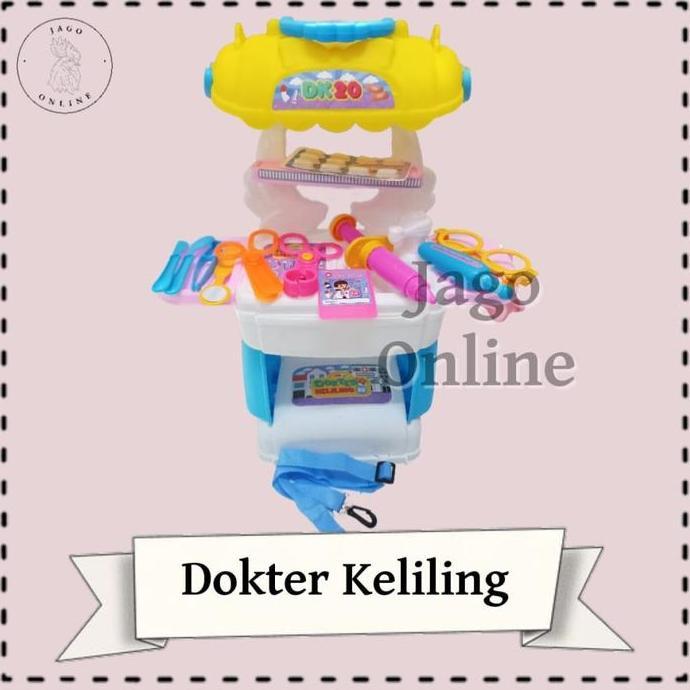 TERBARU Mainan edukasi anak anak cewek cowok laki perempuan dokter dokteran