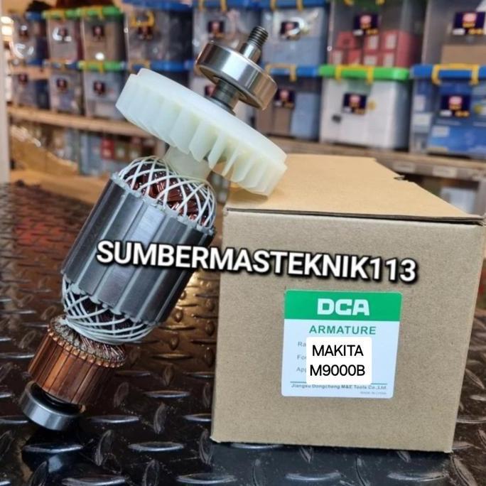 TERBARU! ARMATUR MAKITA M9000 B ANGKER MESIN GERINDA MAKITA 7" M9000 B DCA